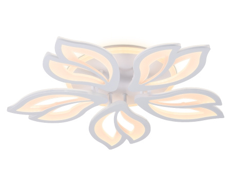 Потолочная люстра светодиодная с пультом регулировкой цветовой температуры и яркости с ночным режимом ACRYLICA FA543