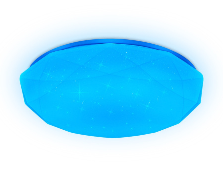 картинка Потолочный светильник светодиодный с пультом управление цветовой температуры и яркости ночной режим FF417 от магазина BTSvet