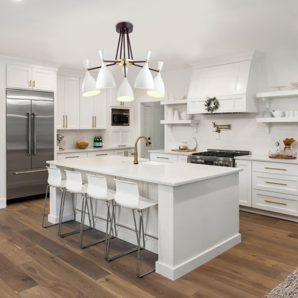 картинка Потолочная люстра MODERNI OLIVER 4494/5C от магазина BTSvet