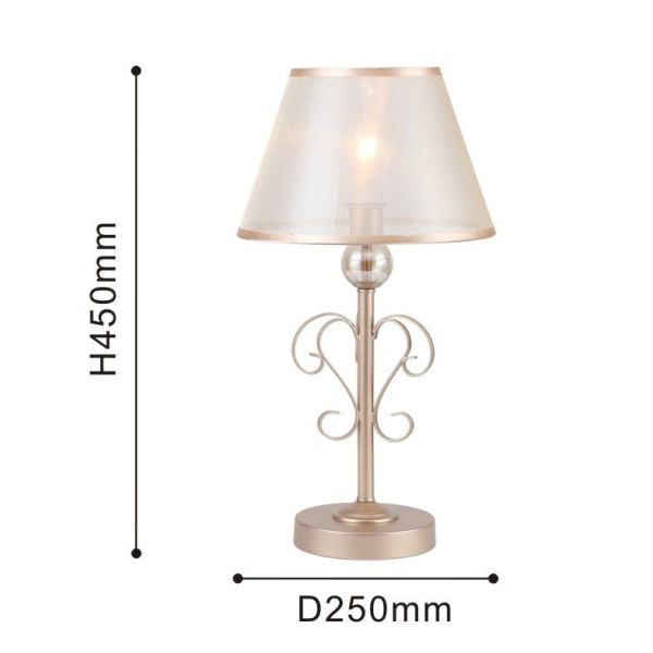 картинка Интерьерная настольная лампа Teneritas 2553-1T от магазина BTSvet