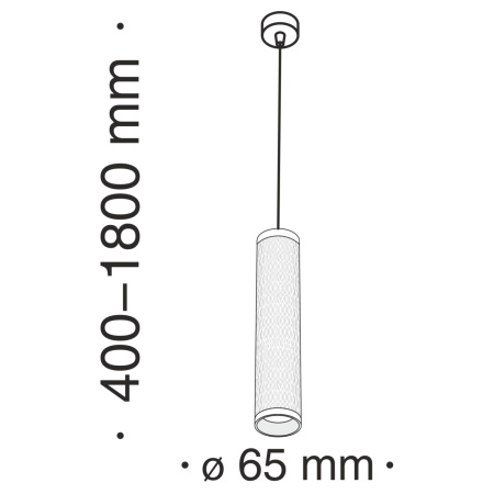 картинка Подвесной светильник Shelby P038PL-01W от магазина BTSvet