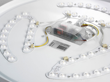 картинка Потолочный светильник светодиодный с пультом, диммером, регулировкой цветовой температуры, ночным режимом и таймером Moonlight LSP-8314 от магазина BTSvet