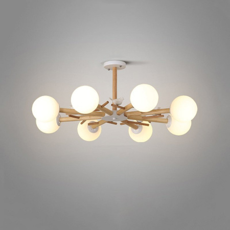картинка Потолочная люстра FINCH 8 от магазина BTSvet