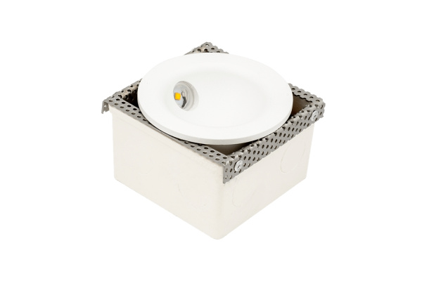 картинка Встраиваемый светильник светодиодный GW-R806-3-WH-WW от магазина BTSvet