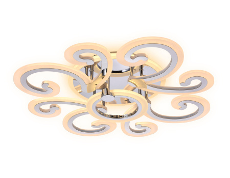 картинка Потолочная люстра светодиодная с пультом регулировкой цветовой температуры и яркости ночной режим FA5146 от магазина BTSvet