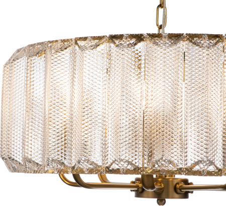 картинка Люстра подвесная Piroet V000052 (12011/8P Brass) от магазина BTSvet