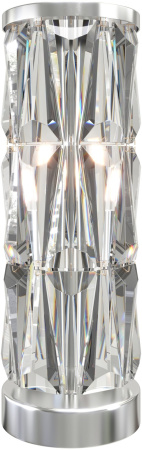 Интерьерная настольная лампа хрустальная с выключателем Puntes MOD043TL-02CH