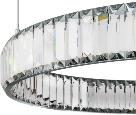 картинка Подвесной светильник Crystal ring 10135/600 Chrome от магазина BTSvet