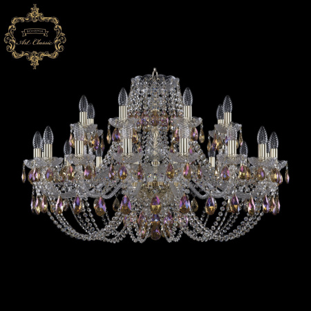 Хрустальная подвесная люстра 11.21.16+8.360.Gd.Sp.K777