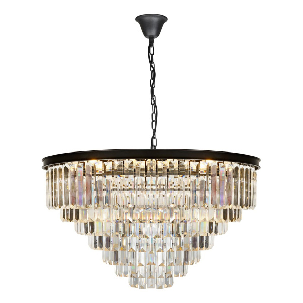 Подвесная люстра хрустальная Triumph 6101-800 BK
