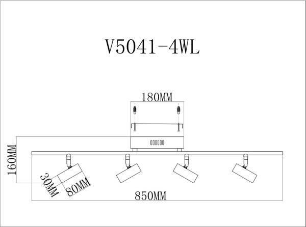 картинка Спот светодиодный Right V5041-4WL от магазина BTSvet
