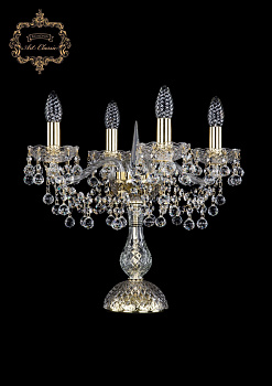 Хрустальная настольная лампа 12.26.4.141-45.Gd.B