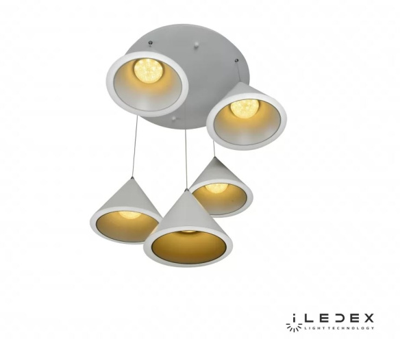 картинка Подвесной светильник светодиодный Moon WL8858-5 WH от магазина BTSvet