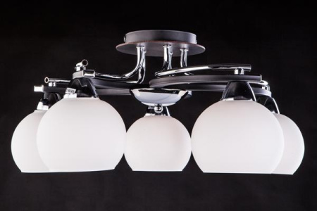 картинка Люстра венге 9654/5 хром/венге от магазина BTSvet