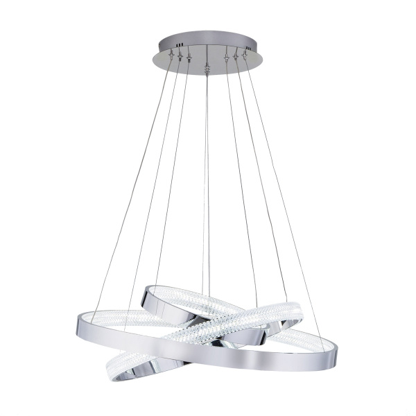 Подвесная люстра светодиодная с пультом и управлением смартфоном регулировкой яркости Smart Posh 90276/3