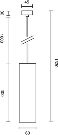 картинка Подвесной светильник Focus P075PL-01MG от магазина BTSvet