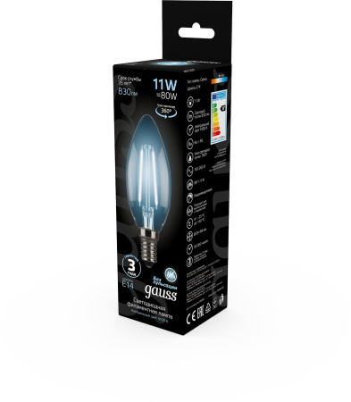 картинка Лампочка светодиодная филаментная 103801211 от магазина BTSvet