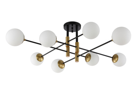 Потолочная люстра FIDEL PL8 BLACK