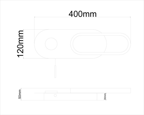 картинка Настенный светильник Lucas A2602AP-10WH от магазина BTSvet