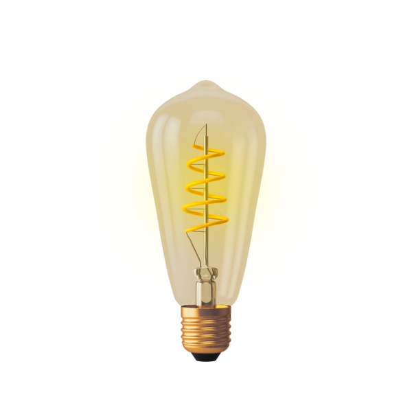 картинка Лампочка светодиодная 2000K 300Lm E27x4W Loft LED 7077 от магазина BTSvet