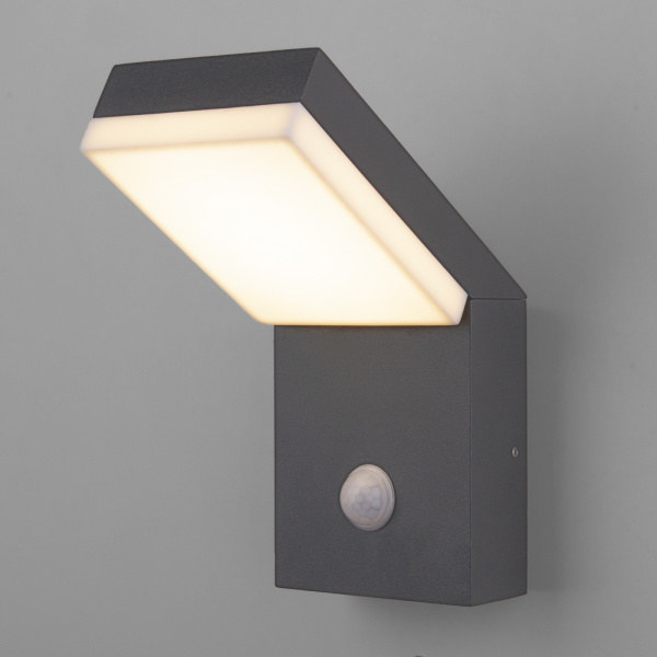 Настеный светильник уличный светодиодный с датчиком движения Sensor 1541 TECHNO LED IP54