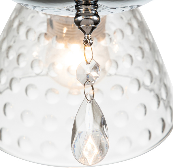 картинка Подвесная люстра Freesia 658/5PL E27*40W Chrome от магазина BTSvet