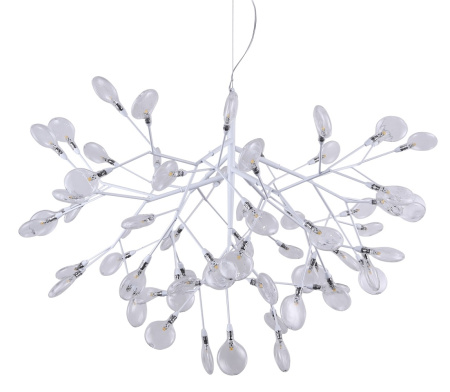 картинка Подвесная люстра EVITA SP63 WHITE/TRANSPARENT от магазина BTSvet