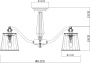 картинка Потолочная люстра Talitha A4047PL-5CC от магазина BTSvet