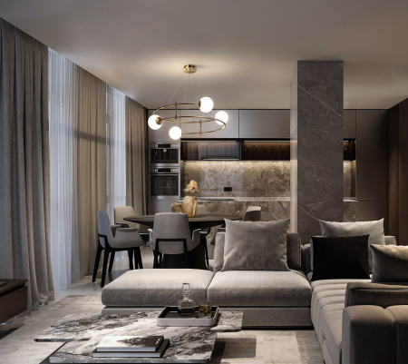 картинка Подвесная люстра Balance MOD317PL-04G от магазина BTSvet