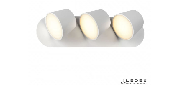 картинка Спот светодиодный Flexin W1118-3AS WH от магазина BTSvet