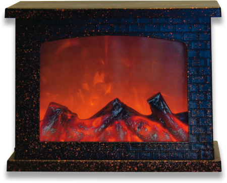 Световая фигура светодиодная ULD-L2821-005/DNB/RED BROWN FIREPLACE