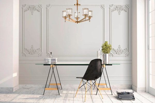 картинка Подвесная люстра 691/5S (Copper) от магазина BTSvet