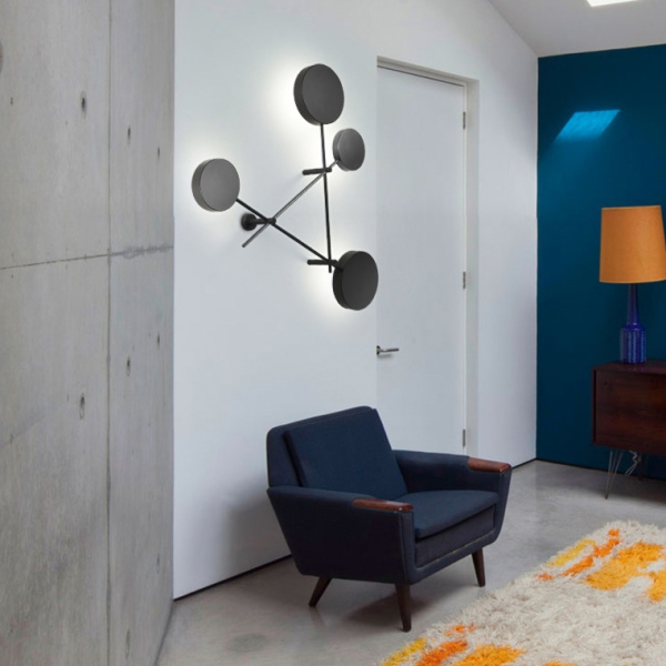 картинка Бра светодиодное Iride Bernhardt dots 100 cm Черный от магазина BTSvet