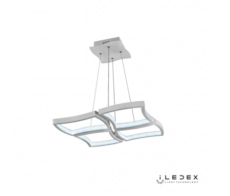 картинка Подвесной светильник светодиодный диммируемый с пультом Roomy 8196-4-D-T WH от магазина BTSvet