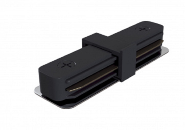 Коннектор TR-1PA-IC-BK прямой для однофазного шинопровода черный Б0054464