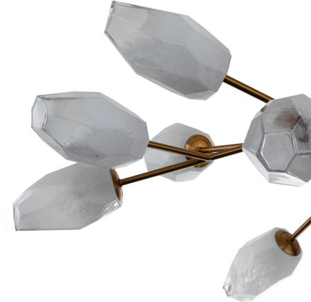 картинка Люстра потолочная на штанге Boccio V000005 (13003/12C Brass) от магазина BTSvet