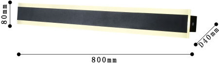 картинка Уличный настенный встраиваемый светодиодный светильник Sagitta 4044-1W от магазина BTSvet