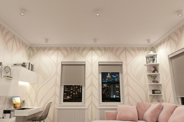 картинка Накладной светильник светодиодный DK3090-WH+CH от магазина BTSvet