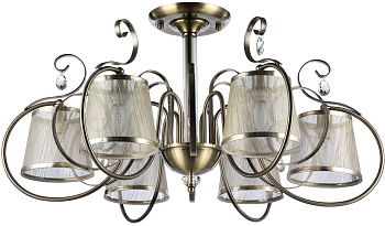 Потолочная люстра Simone  FR2020-PL-06-BZ