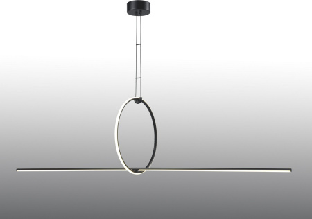 картинка Подвесной светильник Zoom 10339P/A2-35W-3000K BK-WH от магазина BTSvet