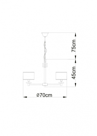 картинка Подвесная люстра Furore A3990LM-6CC от магазина BTSvet