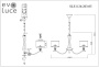 картинка Подвесная люстра Evoluce Cassia SLE1126-203-05 от магазина BTSvet