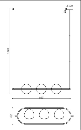 картинка Подвесной светильник Erich MOD221PL-03BS от магазина BTSvet