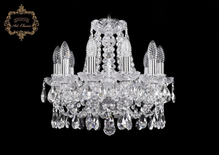 Хрустальная подвесная люстра 11.21.10.141.Cr.Sp