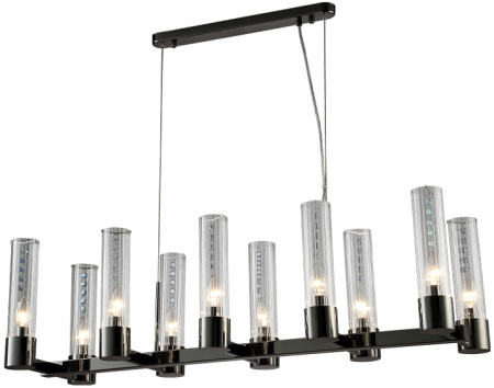 Подвесная люстра OTONO OTONO SP10 L980 BLACK CHROMIUM/TRANSPARENTE