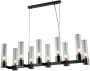 картинка Подвесная люстра OTONO OTONO SP10 L980 BLACK CHROMIUM/TRANSPARENTE от магазина BTSvet