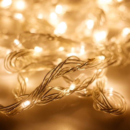 картинка Светодиодная гирлянда ARD-STRING-HOME-10000-CLEAR-99LED-RUN WARM (230V, 10.5W) (Ardecoled, IP20) 025917 от магазина BTSvet