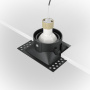 картинка Встраиваемый светильник Dot DL042-01-SQ-B от магазина BTSvet