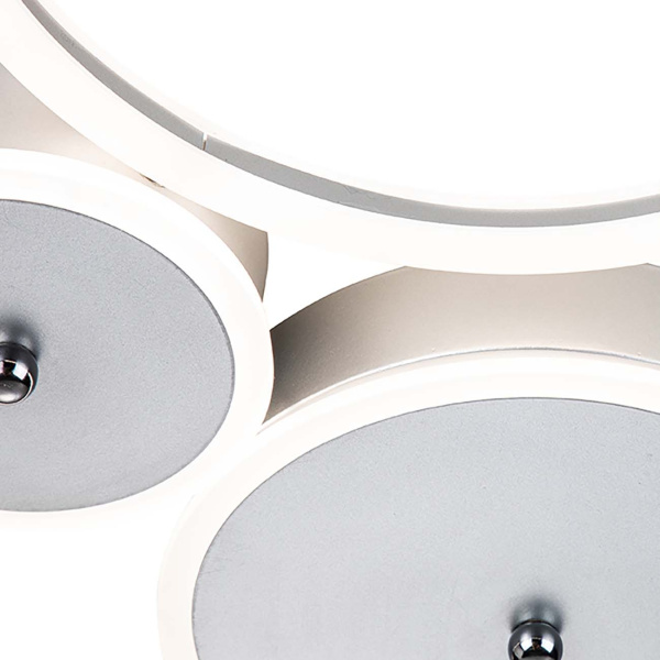 картинка Потолочная люстра Saturn 10268/6 LED*72W Silver от магазина BTSvet