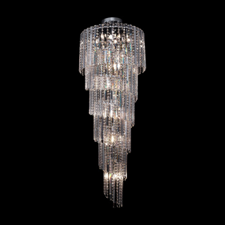 картинка Потолочная/подвесная люстра хрустальная Louis  RC005PL-12CH от магазина BTSvet